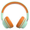 Casti hibride OneOdio S2 GD, Bluetooth, anulare activa a zgomotului, Portocaliu/Verde