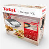 Sandwich-maker Tefal Snack XL SW701110, 850W, 2 seturi de placi detasabile, Alb/Gri