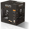 Espressor manual Krups XP320830, 1050 W, 15 bar, 1.5 L, Dispozitiv spumare, Negru