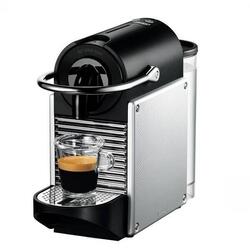 Espressor automat cu capsule Nespresso DeLonghi EN124.S Pixie, 1260W, 19 bar, 0,7L, negru-argintiu