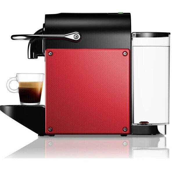 Delonghi Espressor cu capsule Nespresso Pixie EN124.R, 1260 W, 0.7 L, 19 bar, Rosu