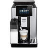Delonghi Espressor automat De’Longhi PrimaDonna SOUL ECAM 610.55.SB, Carafa pentru lapte, Sistem LatteCrema, Rasnita cu tehnologie Bean Adapt, Coffee Link App, 1450W, 19 bar,2.2 l, Negru - Argintiu