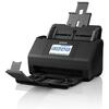 Scanner Epson WorkForce ES-580W, Format A4, Retea, Wi-Fi, Negru