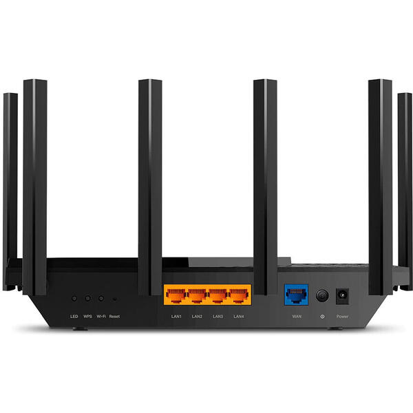 Router Wireless Wi-Fi 6 TP-Link Archer AX73, Dual-Band, Gigabit, AX5400, Beamforming, OFDMA, MU-MIMO, HomeShield, OneMesh™, 6 antene Wi-Fi