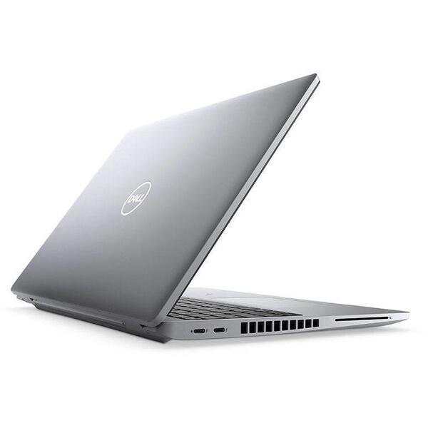 Laptop Dell Latitude 5520, Intel Core i5-1145G7, 15.6inch Touch, RAM 16GB, SSD 512GB, Intel Iris Xe Graphics, Windows 11 Pro, Gri