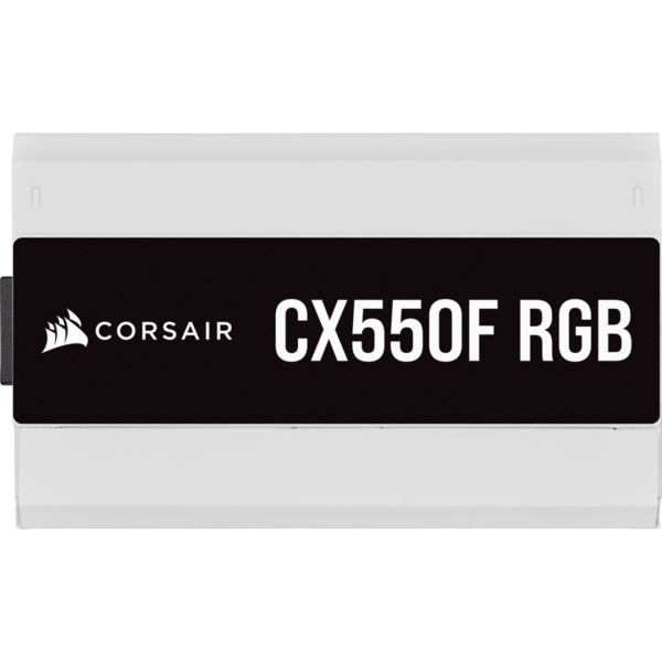 Sursa Corsair CX550F RGB White, 80+ Bronze, 550W
