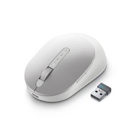 Mouse wireless Dell Premier MS7421W, reincarcabil USB-C, 2.4GHz&Bluetooth 5.0, multidevice, Argintiu