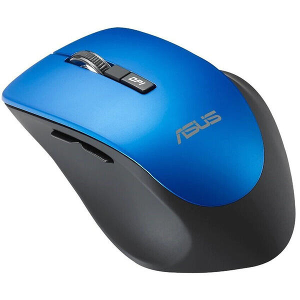 Mouse optic ASUS WT425, 1600 dpi, USB, Albastru