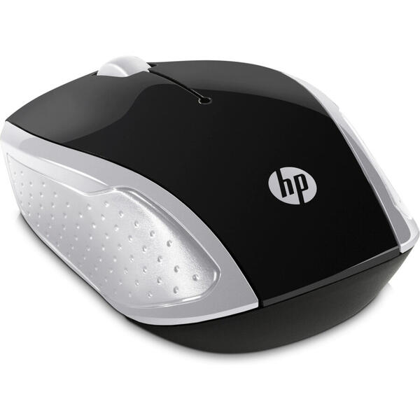 Mouse HP 2HU84AA, 1000 DPI, USB, Argintiu