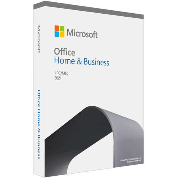 Microsoft® Office Home and Business 2021, Romana, 1 utilizator, Retail, Medialess