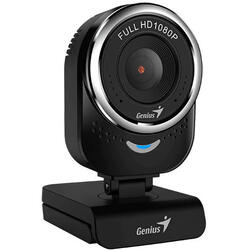 Camera Web Genius QCam 6000, 2Mpx, Full HD, Microfon,Negru