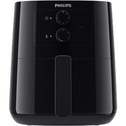 Friteuza Philips Essential HD9200/90, 1400W, capacitate 4.1 litri, Rapid Air, Negru
