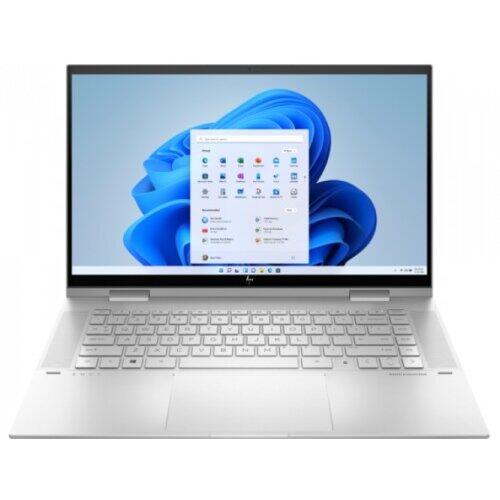 Laptop 2-in-1 HP ENVY x360 Convert 15-es1020nn, Intel Core i5-1155G7, 15.6inch Touch, RAM 8GB, SSD 512GB, Intel Iris Xe Graphics, Windows 11 Home, Argintiu