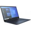 Laptop 2-in-1 HP Elite Dragonfly G2, Intel Core i5-1135G7, 13.3inch Touch, RAM 16GB, SSD 512GB, Intel Iris Xe Graphics, Windows 10 Pro, Albastru