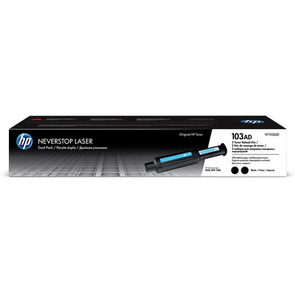 HP Toner Reload Kit 103AD Black Dual Pack