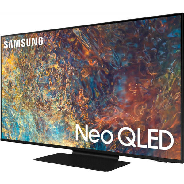 Televizor Samsung QE98QN90AA, 248 cm,Smart, TV Neo QLED, 4K UHD HDR, Gri-Negru