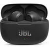 Casti JBL Wave 200TWS, in-ear, True Wireless, Bluetooth, Deep Bass, IPX2, Control tactil, Negru