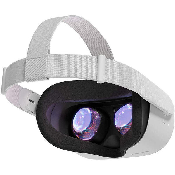 Resigilat: Oculus Quest II, 128Gb, Advanced all in one virtual reality headset, Alb