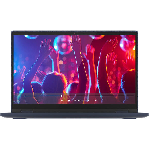 Ultrabook Lenovo 13.3'' Yoga 6 13ALC6, FHD IPS Touch, Procesor AMD Ryzen™ 7 5700U (8M Cache, up to 4.3 GHz), 16GB DDR4, 1TB SSD, Radeon, Win 10 Home, Abyss Blue