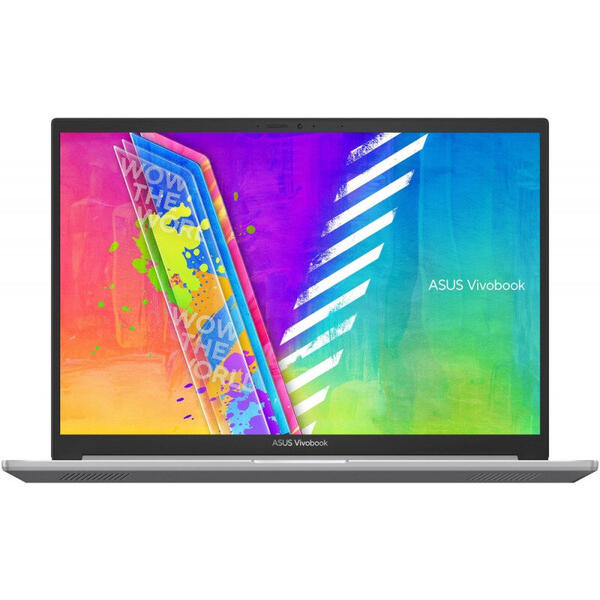 Laptop ASUS 16'' VivoBook Pro 16X N7600PC, WQXGA 120Hz, Procesor Intel® Core™ i7-11370H (12M Cache, up to 4.80 GHz, with IPU), 16GB DDR4, 1TB SSD, GeForce RTX 3050 4GB, Win 11 Pro, Cool Silver