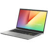 Laptop ASUS Vivobook 15 X513EA cu procesor Intel® Core™ i7-1165G7, 15.6", Full HD, 8GB, 512GB SSD, Intel Iris Xᵉ Graphics, No OS, Spangle Silver