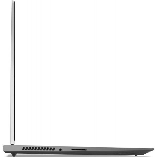 Laptop Lenovo 16'' ThinkBook 16p G2 ACH, WQXGA IPS, Procesor AMD Ryzen™ 9 5900HX (16M Cache, up to 4.6 GHz), 32GB DDR4, 1TB SSD, GeForce RTX 3060 6GB, Win 11 Pro, Mineral Grey
