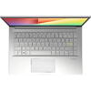 Laptop Asus K413EA-EB1475, Intel Core i5-1135G7, 2.4GHz, 8GB, 512GB SSD, Intel Iris Xe Graphics, Free DOS, Argintiu
