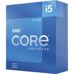 Procesor Intel Core i5 12600KF 3.7GHz Alder Lake Socket 1700 Box bx8071512600kf