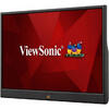 Monitor LED ViewSonic VA1655 Portabil 16 inch FHD IPS 7 ms 60 Hz USB-C