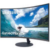 Monitor Curbat LED VA Samsung 32'', Full HD, 75Hz, 4ms, FreeSync, 1000R, VGA, HDMI, Display Port, LC32T550FDRXEN