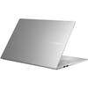 Laptop ASUS 15.6'' VivoBook 15 OLED M513UA, FHD, Procesor AMD Ryzen™ 5 5500U (8M Cache, up to 4.0 GHz), 8GB DDR4, 512GB SSD, Radeon, No OS, Transparent Silver
