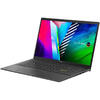 Laptop ASUS 15.6'' VivoBook 15 OLED M513UA, FHD, Procesor AMD Ryzen™ 7 5700U (8M Cache, up to 4.3 GHz), 8GB DDR4, 512GB SSD, Radeon, No OS, Indie Black