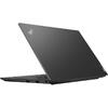 Laptop Lenovo 15.6'' ThinkPad E15 Gen 2, FHD IPS, Procesor Intel® Core™ i5-1135G7 (8M Cache, up to 4.20 GHz), 8GB DDR4, 256GB SSD, Intel Iris Xe, No OS, Black