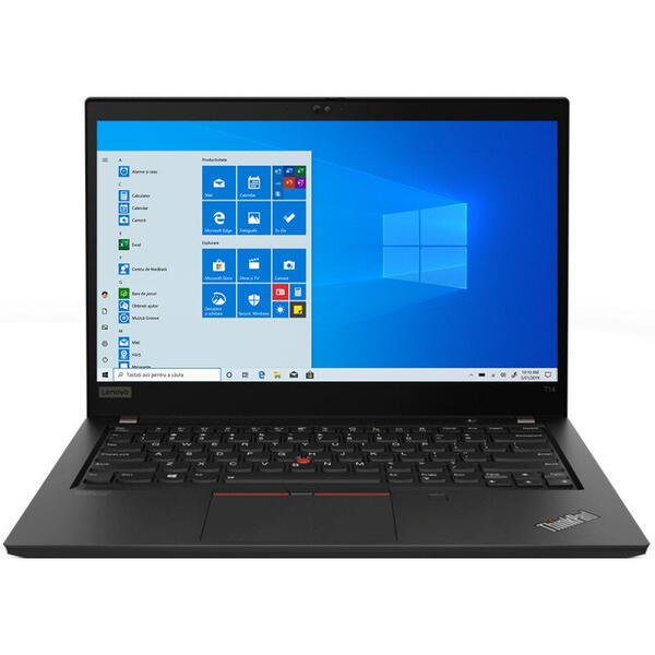 Laptop Lenovo 14'' ThinkPad T14 Gen 2, FHD IPS, Procesor AMD Ryzen™ 7 PRO 5850U (16M Cache, up to 4.4 GHz), 16GB DDR4, 512GB SSD, Radeon, Windows 10 Pro, Black