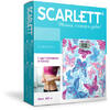 Scarlett Cantar electronic SC-BS33E080 pentru masurarea greutatii corporale, 180 kg, Albastru-Mov