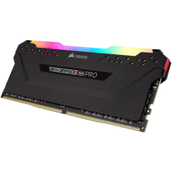 Memorie Corsair VENGEANCE® RGB PRO, 8GB DDR4, 3200MHz CL16
