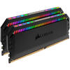 Memorie Corsair Dominator Platinum RGB 16GB, DDR4, 3200MHz, CL16, Dual Channel Kit