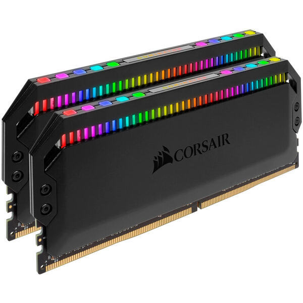 Memorie Corsair Dominator Platinum RGB 32GB, DDR4, 3466MHz, CL16, Dual Channel Kit