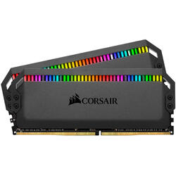 Memorie Corsair Dominator Platinum RGB 32GB, DDR4, 3466MHz, CL16, Dual Channel Kit