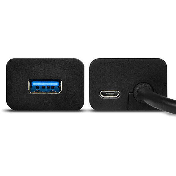 AXAGON HUE-S2C, 4x USB3.0, Charging Hub, Conector incarcare MicroUSB , Tip C