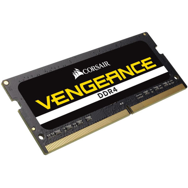 Memorie notebook Corsair Vengeance, 16GB, DDR4, 3000MHz, CL16, 1.2v, Dual Channel Kit