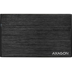 Rack extern Axagon EE25-XA3, USB 3.0, compatibil 2.5 inch SATA HDD/SSD, 3 Gbit/s, Aluminiu, Negru