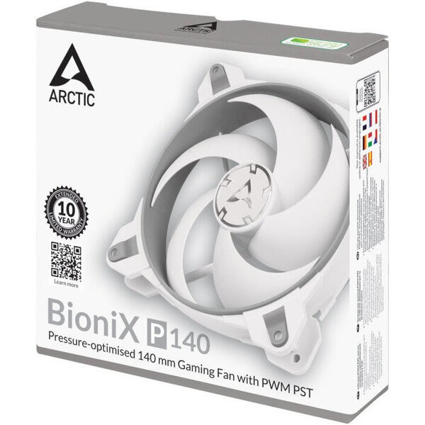 Ventilator / radiator ARCTIC AC BioniX P140 Grey/White