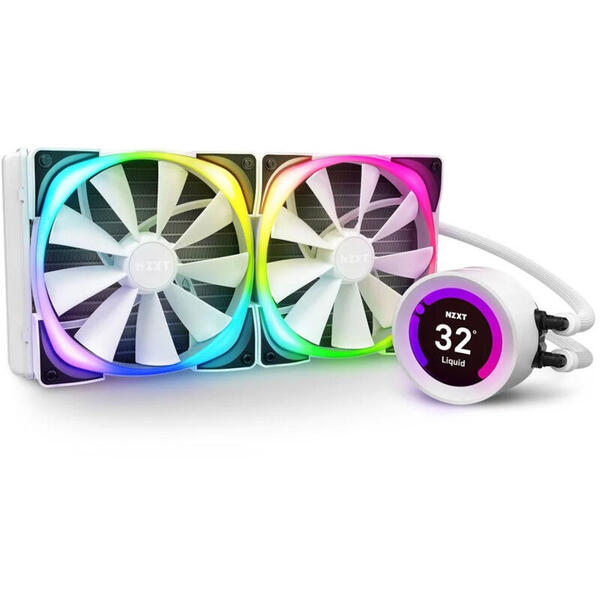 Cooler CPU NZXT Kraken Z63 RGB White