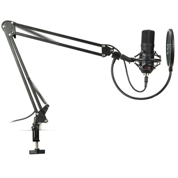 Microfon SPC Gear SM900, Negru