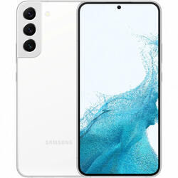 Telefon mobil Samsung Galaxy S22 Plus, Dual SIM, 128GB, 8GB RAM, 5G, Alb