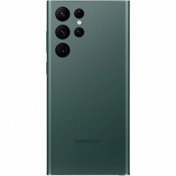 Telefon mobil Samsung Galaxy S22 Ultra, Dual SIM, 128GB, 8GB RAM, 5G, Verde