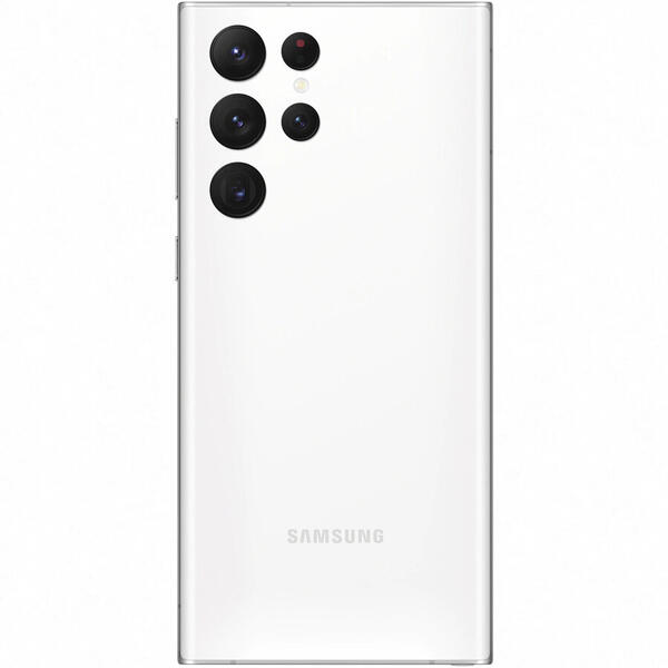 Telefon mobil Samsung Galaxy S22 Ultra, Dual SIM, 128GB, 8GB RAM, 5G, Alb