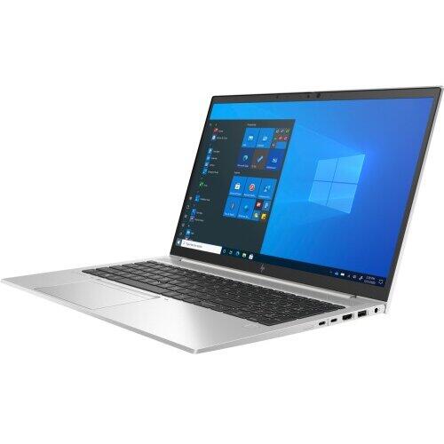 Laptop HP EliteBook 855 G8, AMD Ryzen 7 PRO 5850U, 15.6inch, RAM 16GB, SSD 512GB, AMD Radeon Graphics, Windows 10 Pro, Silver