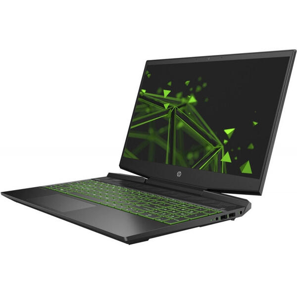 Laptop HP Gaming 15.6'' Pavilion 15-dk2102nq, FHD IPS, Procesor Intel® Core™ i5-11300H (8M Cache, up to 4.40 GHz, with IPU), 8GB DDR4, 512GB SSD, GeForce RTX 3050 4GB, Free DOS, Black